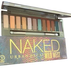 *NIB Urban Decay Wild West Eyeshadow Palette with Browns and Earthy Tones.